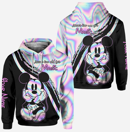 Never Too Old - Personalized Mouse Hoodie and Leggings