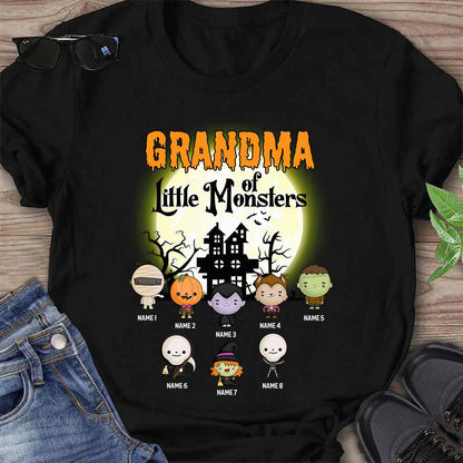 Grandma Little Monster - Halloween T-shirt and Hoodie 0921
