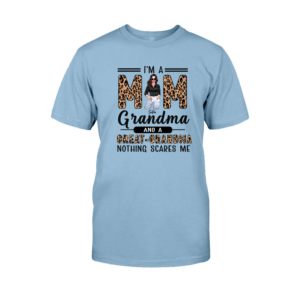 I'm A Mom A Grandma And A Great Grandma - Personalized T-shirt and Hoodie