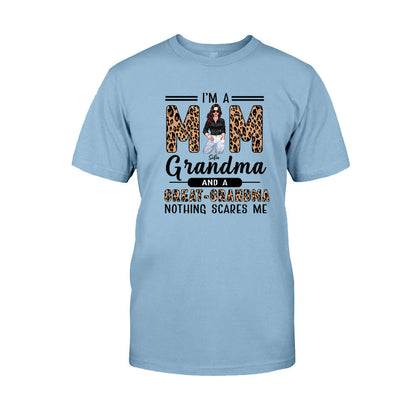 I'm A Mom A Grandma And A Great Grandma - Personalized T-shirt and Hoodie