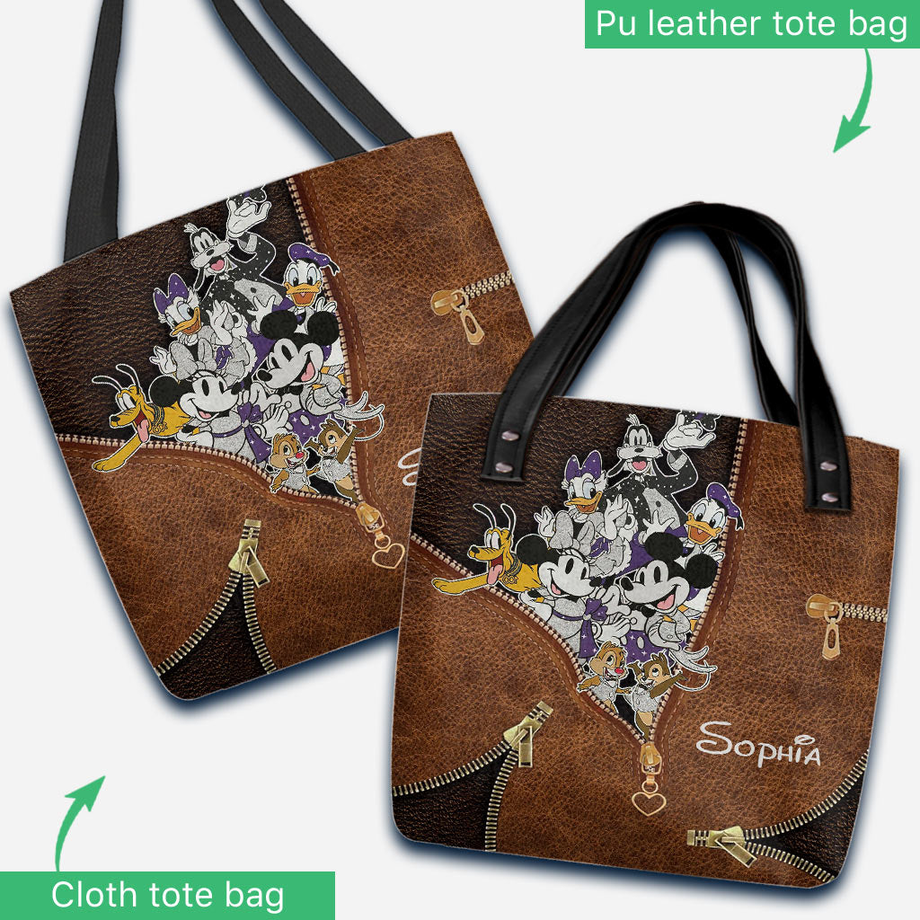 Magical 100th - Personalized Mouse Tote Bag