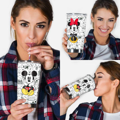 Started With A Mouse Mouse Tumbler 0523