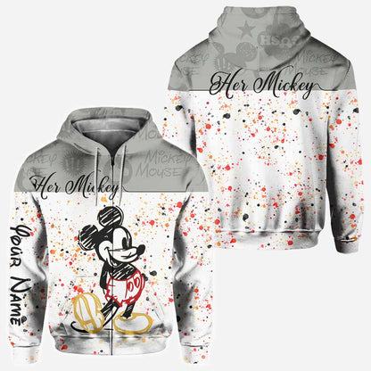 Magical Couple - Personalized Couple Mouse Hoodies