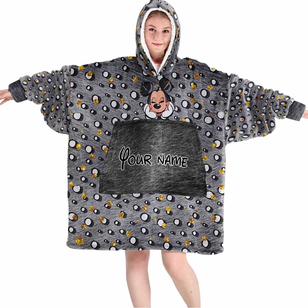 Magical Mouse Ears - Personalized Mouse Blanket Hoodie