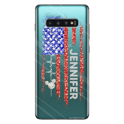 Best Day Ever - Personalized Mouse Clear Phone Case