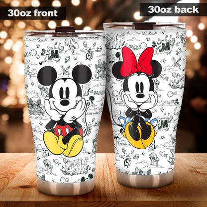 Started With A Mouse Mouse Tumbler 0523