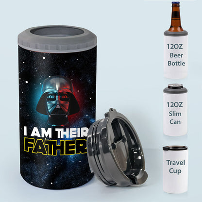 I Am Their Father - Personalized The Force Can Cooler