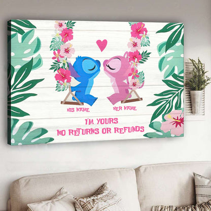 I'm Yours - Personalized Ohana Canvas And Poster