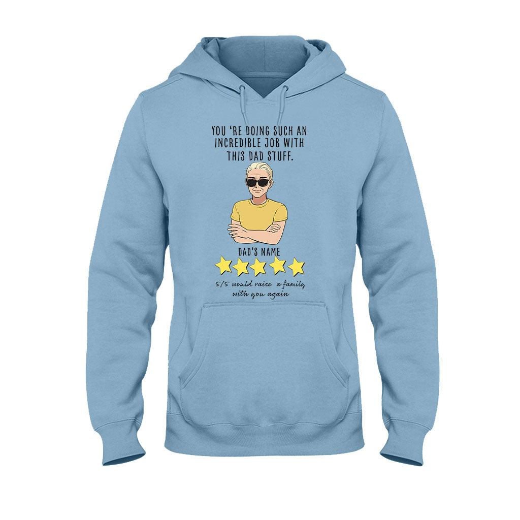 Incredible Dad - Personalized Father's Day T-shirt and Hoodie