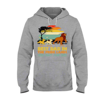 Best Dad In The Pride Lands Just Ask - Personalized Mouse T-shirt and Hoodie
