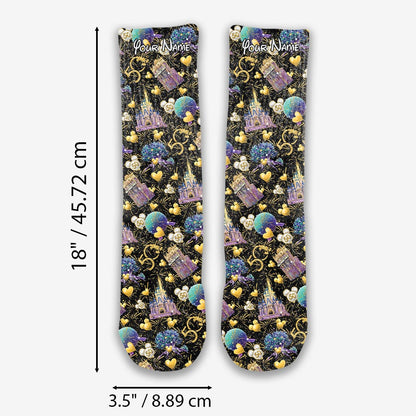 50 Years Of Magic - Personalized Mouse Socks