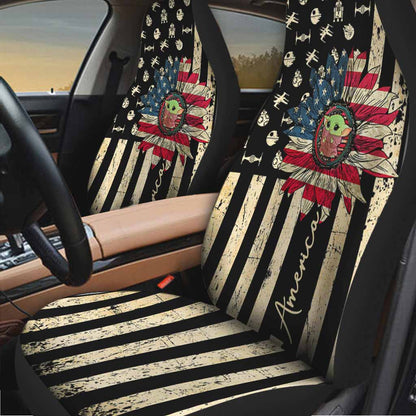 Happy The 4th Of July - Independence Day The Force Seat Covers