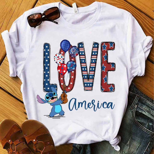 Love - Independence Day Ohana T-shirt and Hoodie