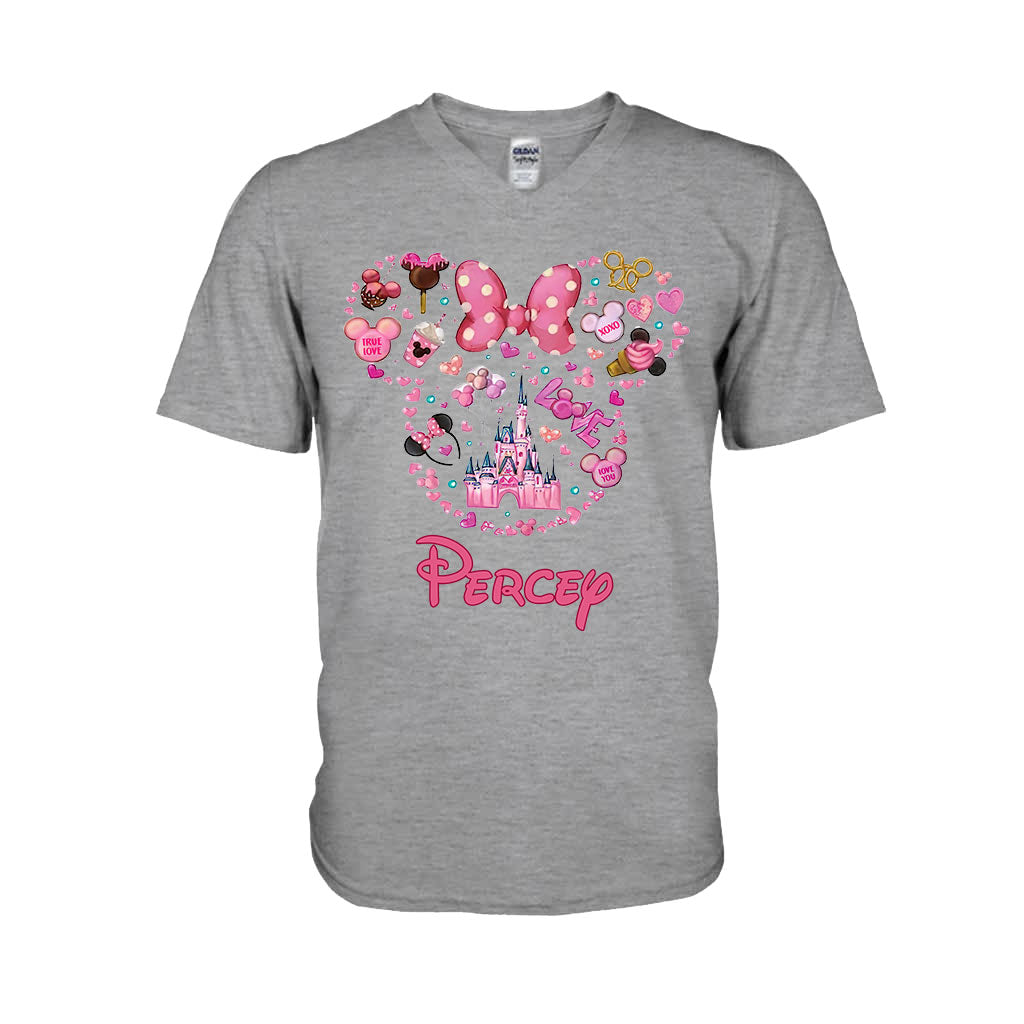 Sweet Holiday - Personalized Christmas Mouse T-shirt and Hoodie