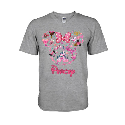 Sweet Holiday - Personalized Christmas Mouse T-shirt and Hoodie