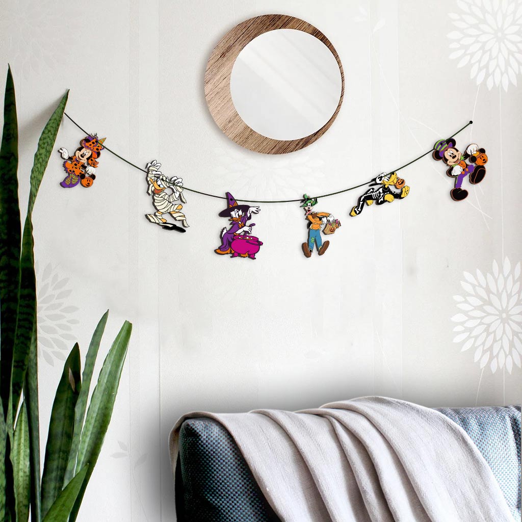 Halloween With Friends - Halloween Mouse 6 Pieces Garland
