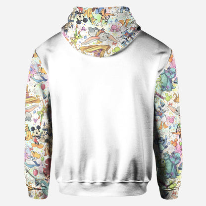 Magical World - Personalized Mouse Hoodie and Leggings