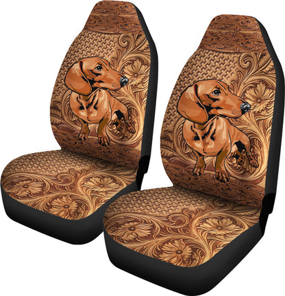 I Love My Dog Dog Seat Covers 0622