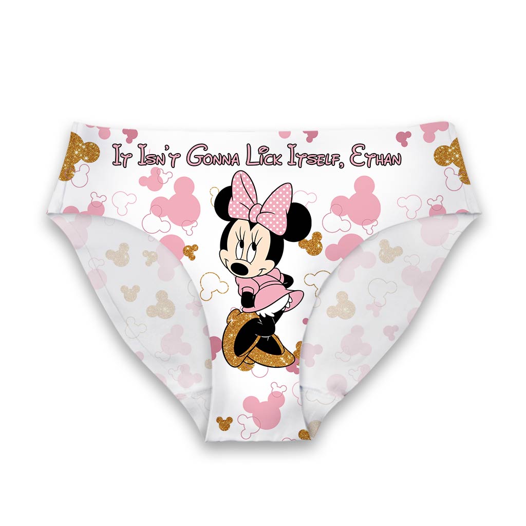 It Isn’t Gonna Lick Itself - Personalized Mouse Women's Briefs