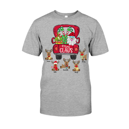 Mimi Claus - Personalized Grandma T-shirt and Hoodie