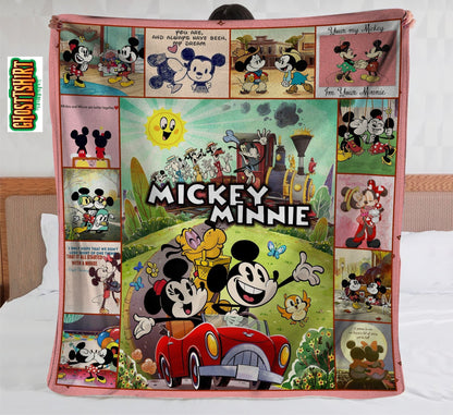 You Are My Sunshine Mouse Blanket 0523