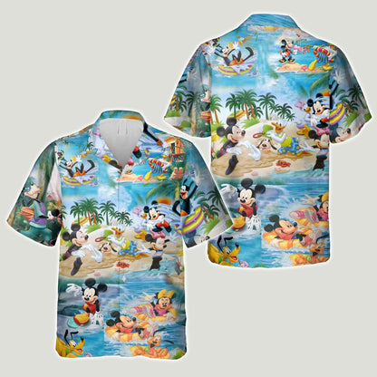 Tropical Mouse - Mouse Hawaiian Shirt 0523