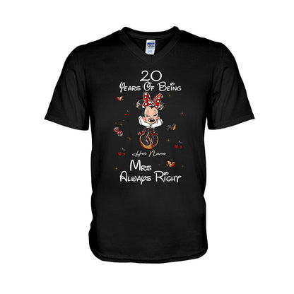 Always Right - Personalized Mouse T-shirt and Hoodie