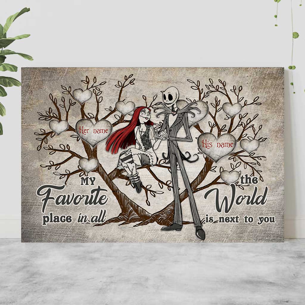 My Favorite Place - Personalized Nightmare Poster