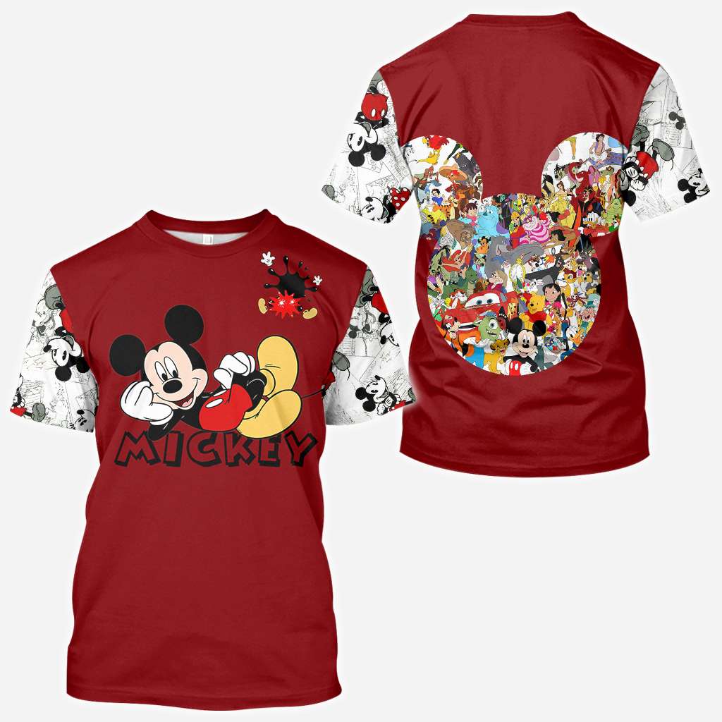 Colorful Mouse Mouse All Over Shirts