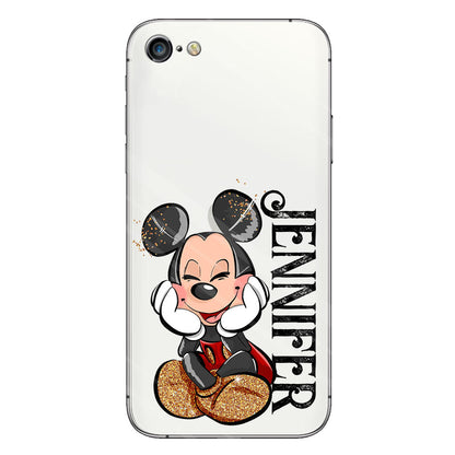 Best Day Ever - Personalized Mouse Clear Phone Case