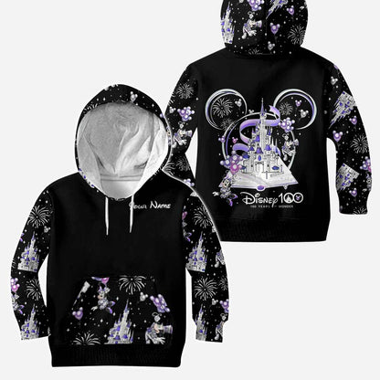 100 Years Of Wonder - Personalized Mouse Hoodie and Leggings