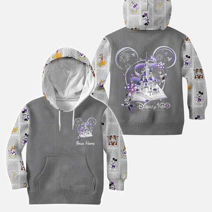 100 Years Of Wonder - Personalized Mouse Hoodie and Leggings