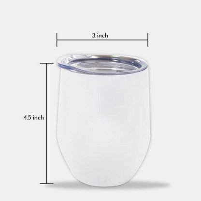Apparently We're Trouble When We Are Together Who Knew - Personalized Bestie Wine Tumbler