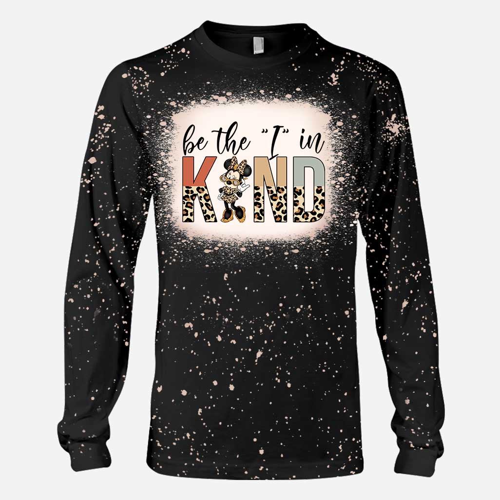 Be The I In Kind Mouse - Handmade Bleached Shirts