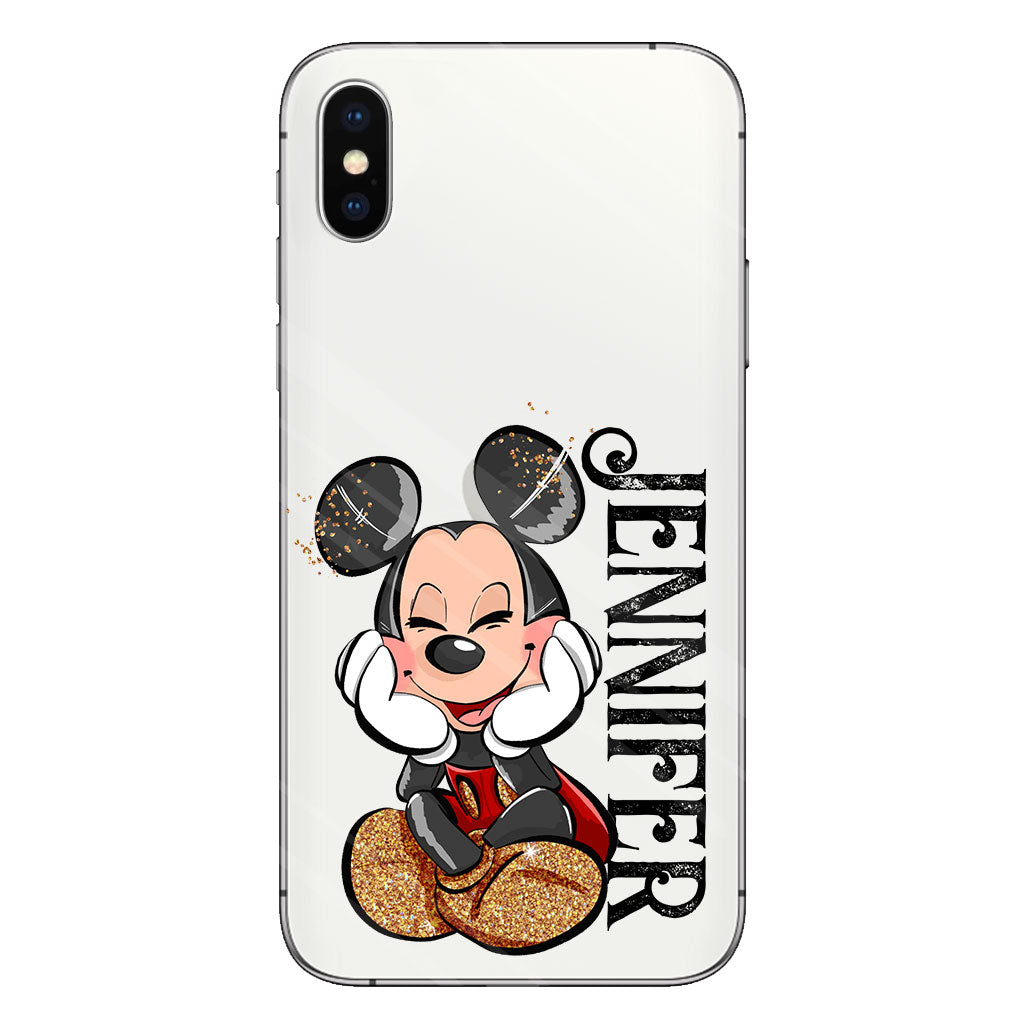 Best Day Ever - Personalized Mouse Clear Phone Case