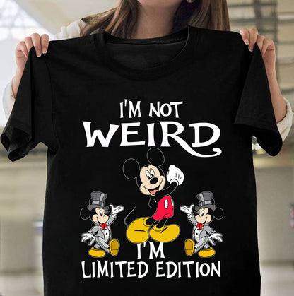 I'm Not Weird Mouse T-shirt and Hoodie
