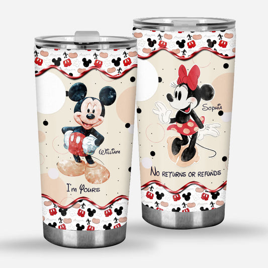 I'm Yours - Personalized Couple Mouse Tumbler