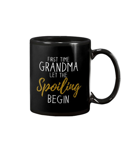 Grandma Let The Spoiling Begin Gift - Grandma Mug 0921