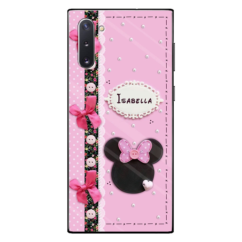 Sweet Mouse Ears - Personalized Mouse Phone Case