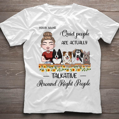 Around Right People - Personalized Dog T-shirt and Hoodie
