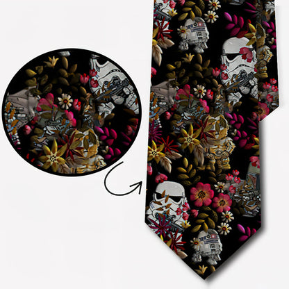 Best Daddy In The Galaxy The Force Necktie