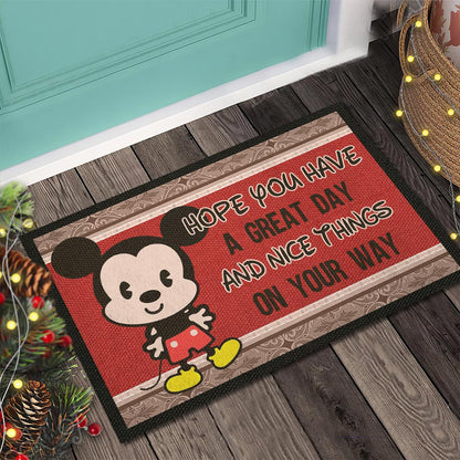 Hope You Have A Great Day - Mouse Doormat