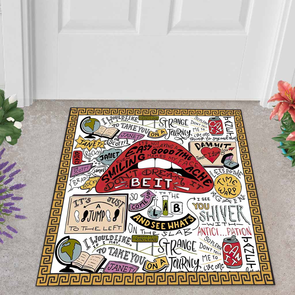 Don't Dream It Be It - Shaped Doormat