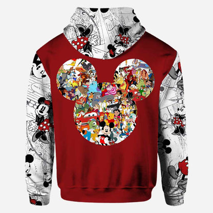 Magic Mickey - Mouse All Over T-shirt and Hoodie 102021