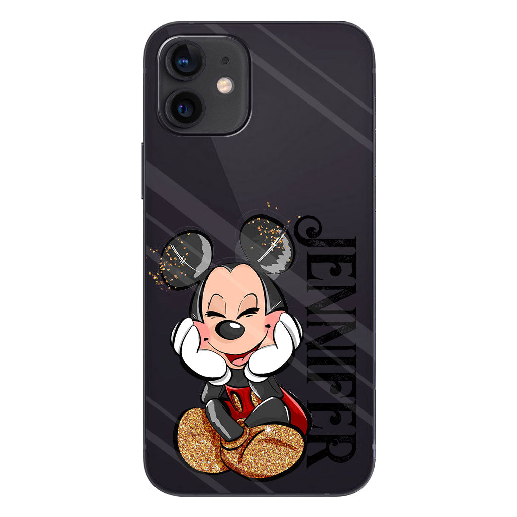 Best Day Ever - Personalized Mouse Clear Phone Case