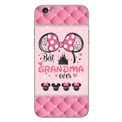 Best Grandma Ever Mouse Ears - Personalized Mouse Phone Case