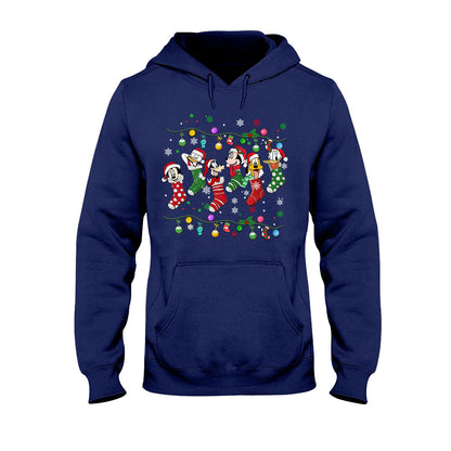Merry Christmas - Mouse T-shirt and Hoodie
