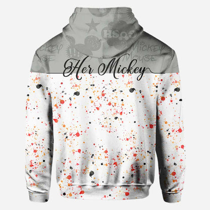 Magical Couple - Personalized Couple Mouse Hoodies