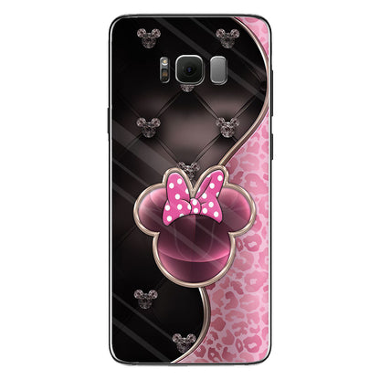 Magic Black Pink - Personalized Mouse Phone Case