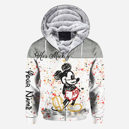 Magical Couple - Personalized Couple Mouse Hoodies